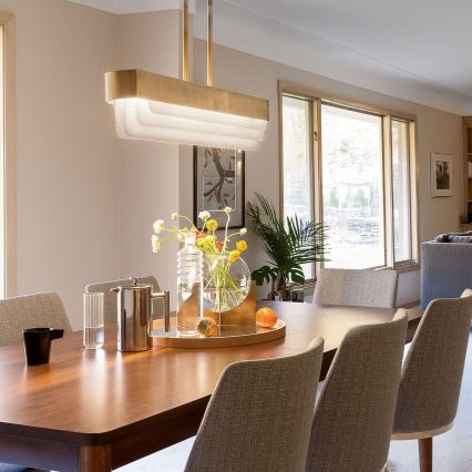 Kichler - suspension LED à tige SERENE LED/40W/230V dorée