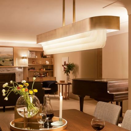 Kichler - suspension LED à tige SERENE LED/40W/230V dorée