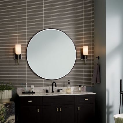 Kichler - Applique murale LED SOLIA pour salle de bains 1xG9/3W/230V IP44 chrome mat