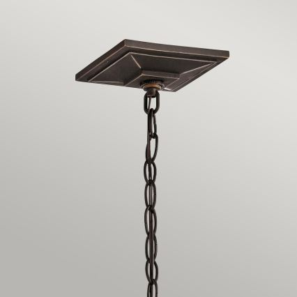 Kichler - Suspension chaîne d'extérieur SOUTH HOPE 1xE14/60W/230V IP44