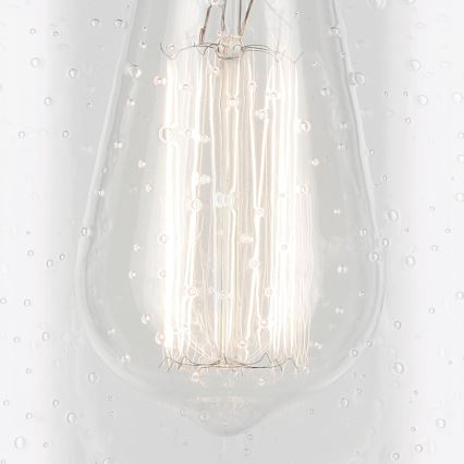 Kichler - Plafonnier WINSLOW 1xE27/60W/230V d. 21,6 cm laiton