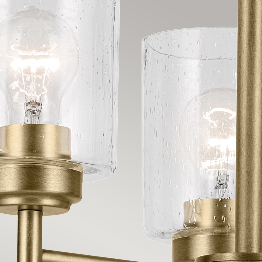 Kichler - Suspension chaîne WINSLOW 3xE27/60W/230V d. 45,8 cm laiton