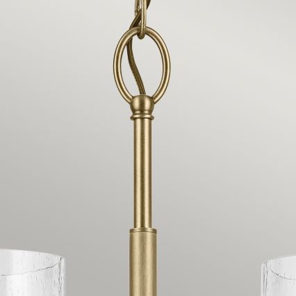 Kichler - Suspension chaîne WINSLOW 5xE27/60W/230V d. 50,2 cm laiton