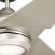 Kichler - Ventilateur de plafond LED à intensité variable JADE LED/18W/230V argent + télécommande