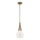 Kichler - Suspension-barre DEELA 1xE27/60W/230V d. 17,8 cm laiton