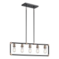 Kichler - Suspension-barre IMAHN 5xE27/60W/230V