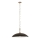 Kichler - Suspension chaîne DELAROSA 1xE27/60W/230V noir/laiton