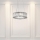 Kichler - Suspension filaire de salle de bain LED CRYSTAL SKYE 6xG9/3W/230V IP44