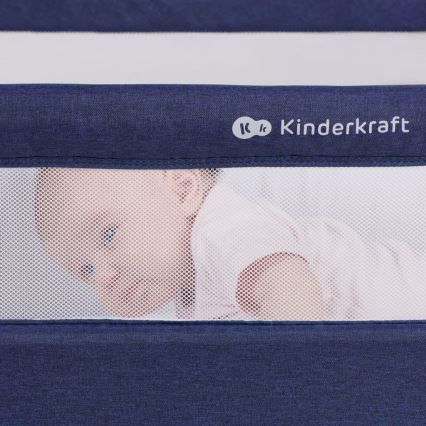 KINDERKRAFT - Berceau bébé 2en1 BEA bleu