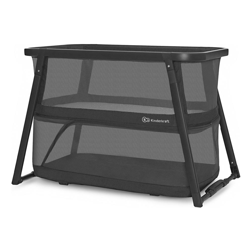 KINDERKRAFT - Berceau de voyage 4en1 SOFI PLUS gris foncé