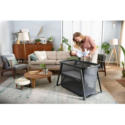 KINDERKRAFT - Berceau de voyage 4en1 SOFI PLUS gris foncé