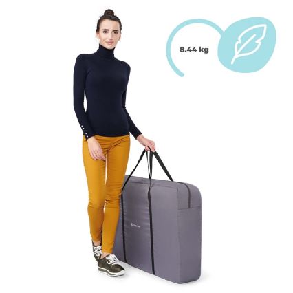 KINDERKRAFT - Berceau pour bébé UNO UP gris foncé