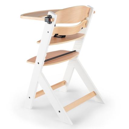 KINDERKRAFT - Chaise de repas pour bébé ENOCK blanc