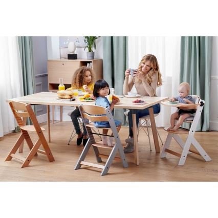 KINDERKRAFT - Chaise de repas pour bébé ENOCK blanc