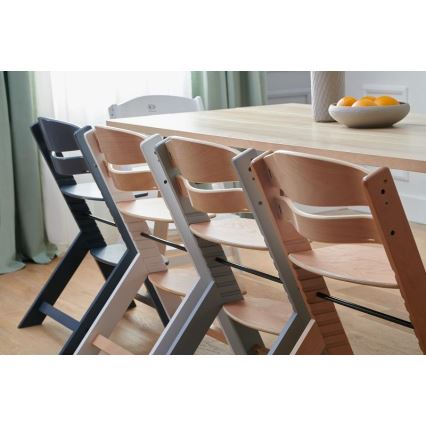 KINDERKRAFT - Chaise de repas pour bébé ENOCK grise