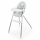 KINDERKRAFT - Chaise haute enfant 2en1 DINNLY gris
