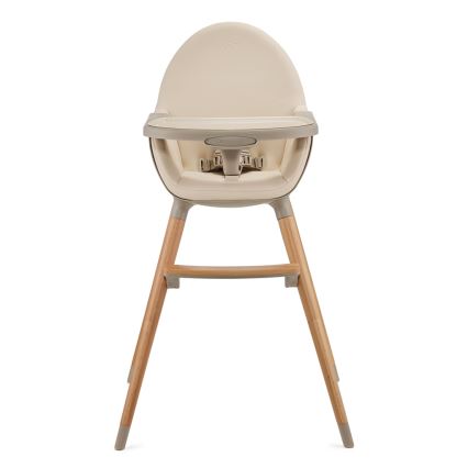 KINDERKRAFT - Chaise haute enfant 2v1 FINI2 hêtre/beige
