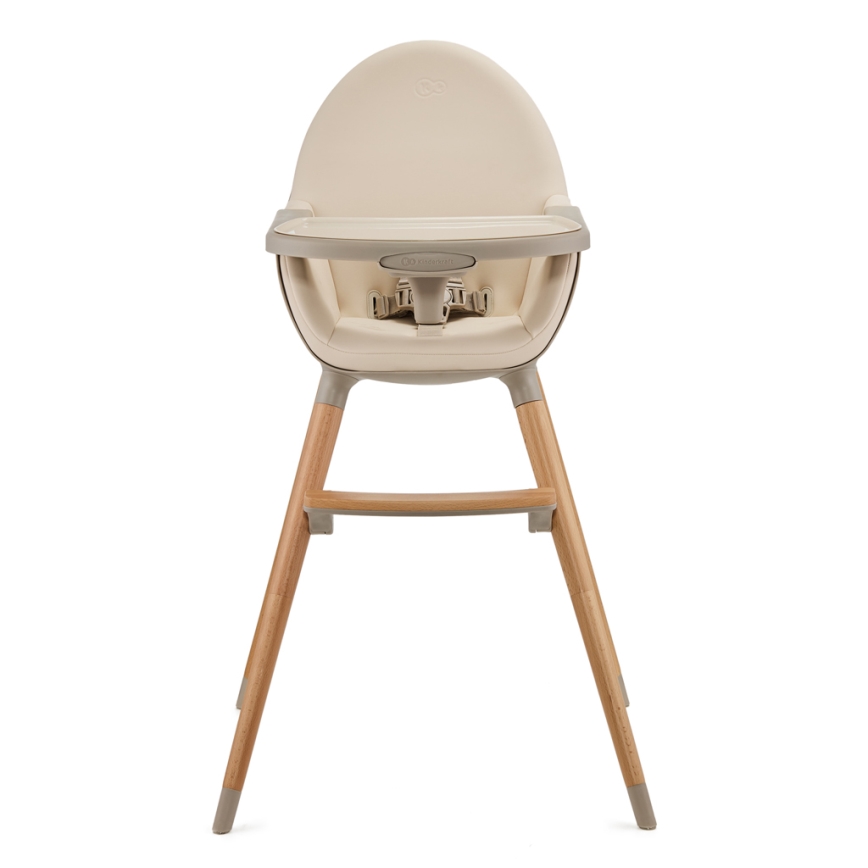KINDERKRAFT - Chaise haute enfant 2v1 FINI2 hêtre/beige