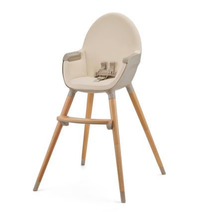KINDERKRAFT - Chaise haute enfant 2v1 FINI2 hêtre/beige