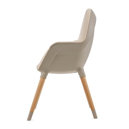 KINDERKRAFT - Chaise haute enfant 2v1 FINI2 hêtre/beige