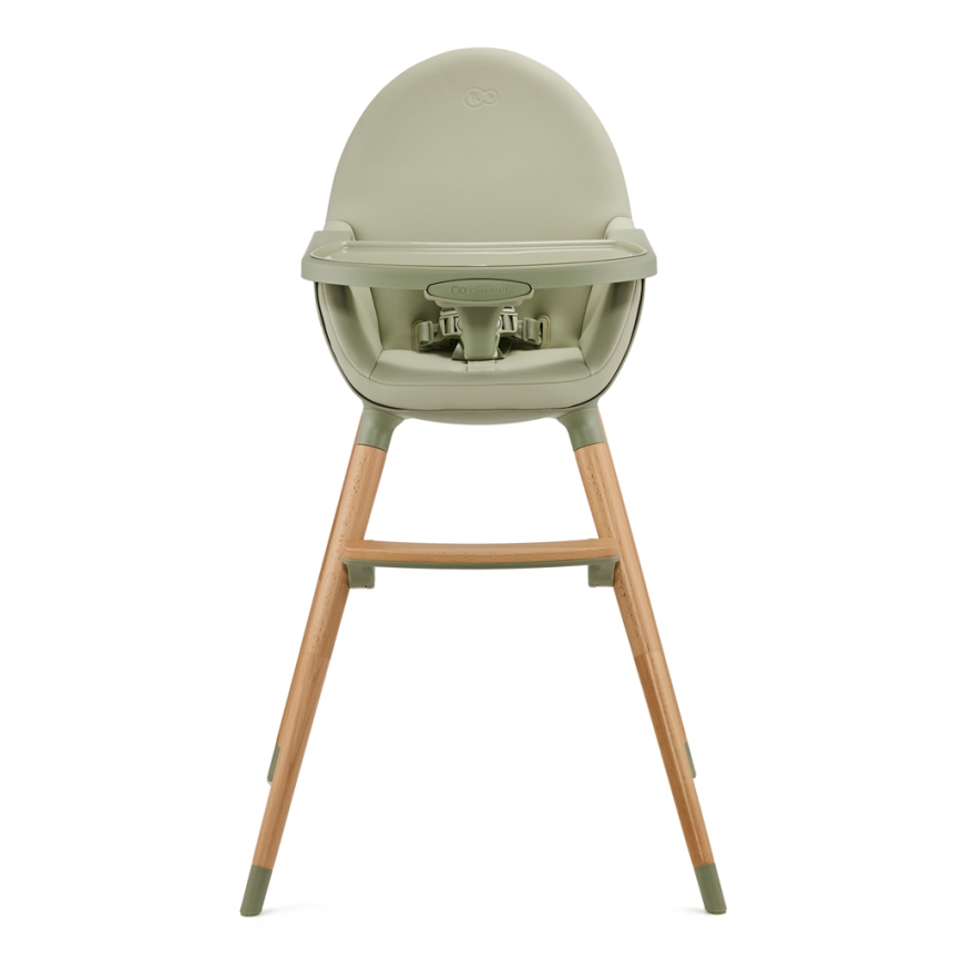 KINDERKRAFT - Chaise haute enfant 2v1 FINI2 hêtre/vert