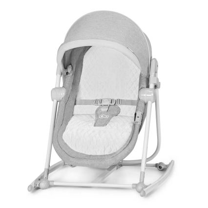 KINDERKRAFT - Chaise longue pour bébé 5en1 NOLA gris