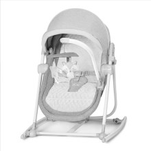 KINDERKRAFT - Chaise longue pour bébé 5in1 NOLA gris