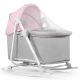 KINDERKRAFT - Chaise longue pour bébé 5in1 NOLA rose/gris