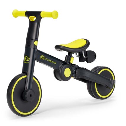 KINDERKRAFT - Draisienne pour enfant 3en1 4TRIKE jaune/noir