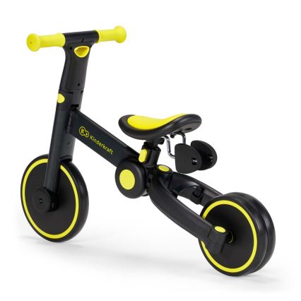 KINDERKRAFT - Draisienne pour enfant 3en1 4TRIKE jaune/noir