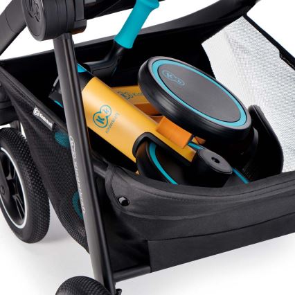 KINDERKRAFT - Draisienne pour enfant 3en1 4TRIKE jaune/turquoise