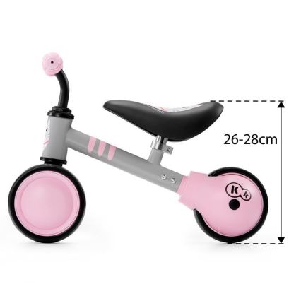 KINDERKRAFT - Draisienne pour enfant MINI CUTIE rose