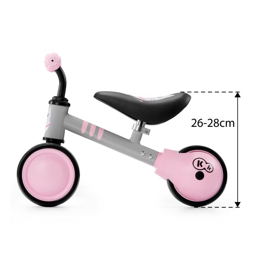KINDERKRAFT - Draisienne pour enfant MINI CUTIE rose