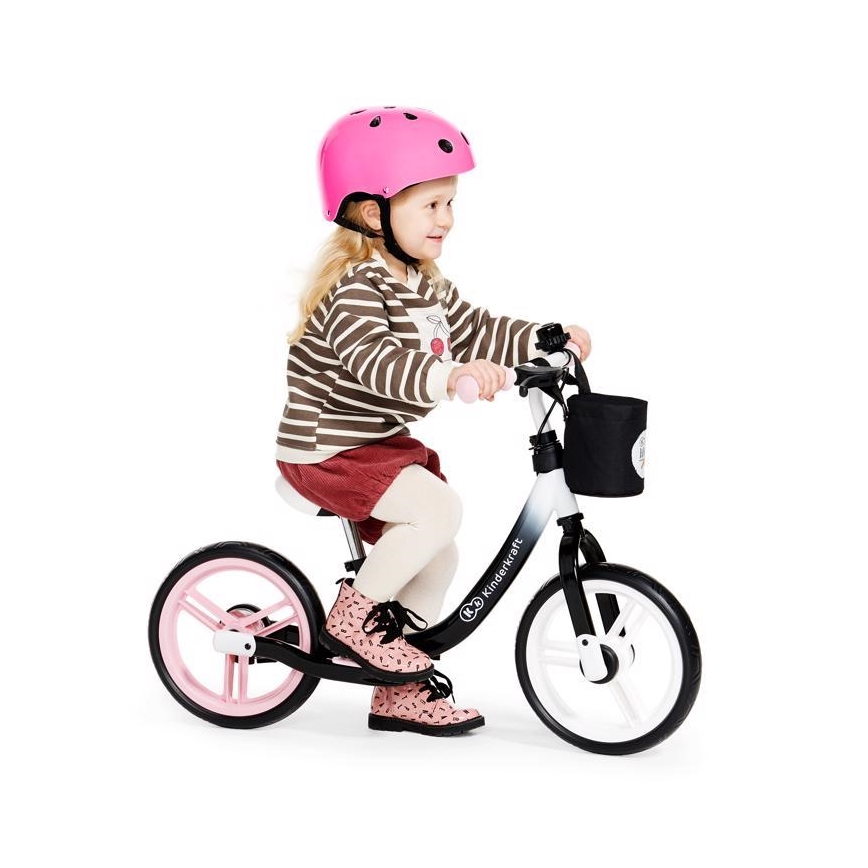 KINDERKRAFT - Draisienne SPACE noir/rose