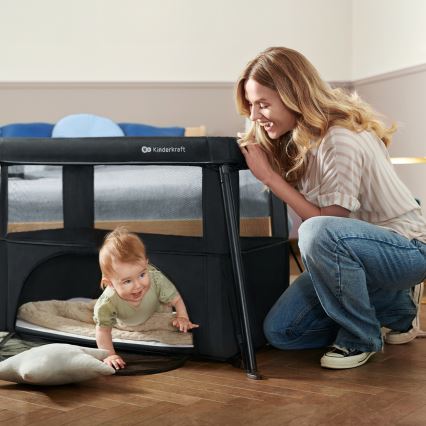 KINDERKRAFT - Lit de voyage 3-en-1 CAMI noir