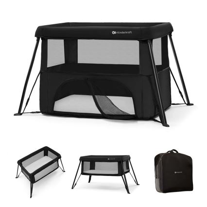 KINDERKRAFT - Lit de voyage 3-en-1 CAMI noir