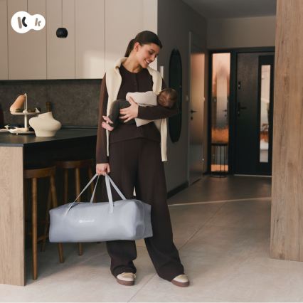 KINDERKRAFT - Parc pour bébé ZIKI, gris