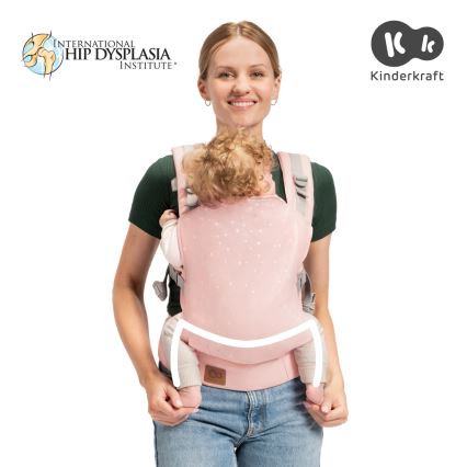 KINDERKRAFT - Porte-bébé NINO rose