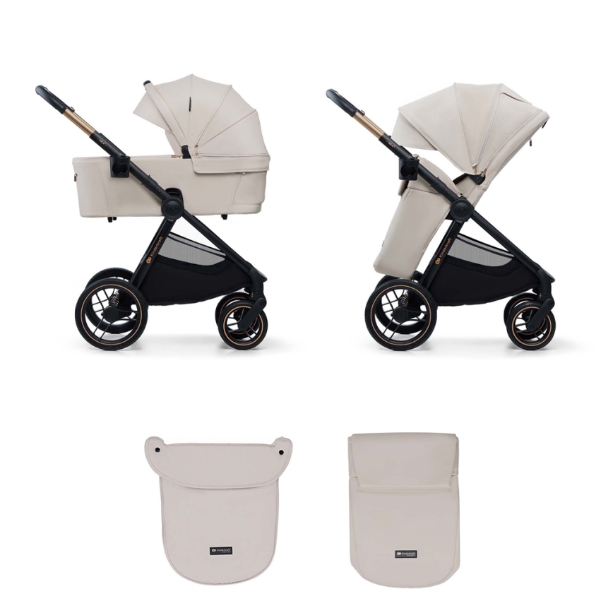 KINDERKRAFT - Poussette combinée 2en1 NEA 2 beige