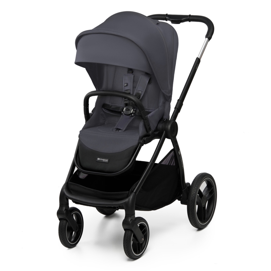 KINDERKRAFT - Poussette combinée 2en1 NEA 2 Gris foncé