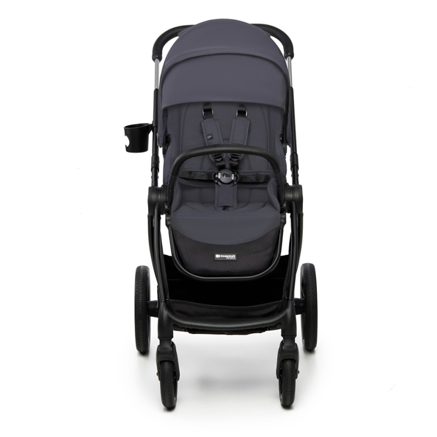 KINDERKRAFT - Poussette combinée 2en1 NEA 2 Gris foncé