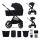 KINDERKRAFT - Poussette combinée 2en1 NEA 2 Midnight noir