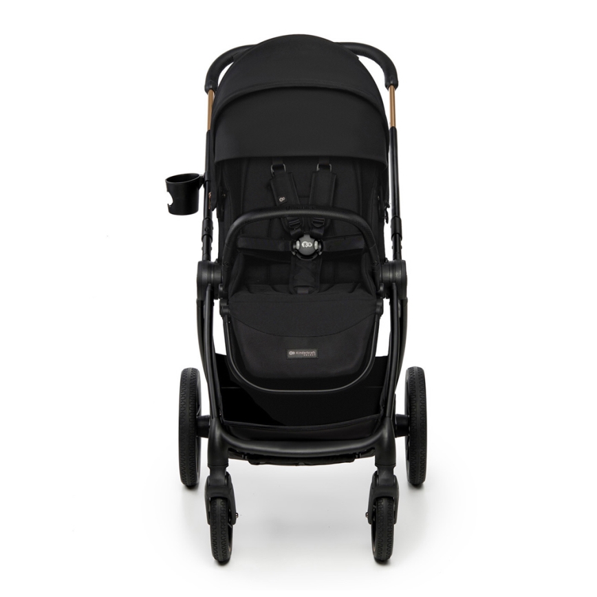 KINDERKRAFT - Poussette combinée 2en1 NEA 2 Midnight noir