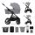 KINDERKRAFT - Poussette combinée 2en1 NEA 2 Platinum gris