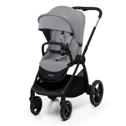 KINDERKRAFT - Poussette combinée 2en1 NEA 2 Platinum gris