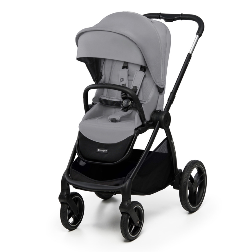 KINDERKRAFT - Poussette combinée 2en1 NEA 2 Platinum gris