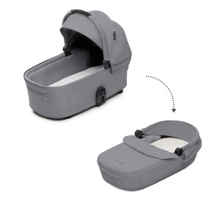 KINDERKRAFT - Poussette combinée 2en1 NEA 2 Platinum gris