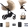 KINDERKRAFT - Poussette combinée 2en1 PRIME 2 beige