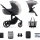 KINDERKRAFT - Poussette combinée 2en1 PRIME 2 gris