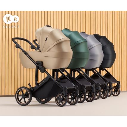 KINDERKRAFT - Poussette combinée 2en1 PRIME 2 gris